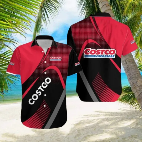 Discover Costco Modern Logo All Over Print Hawaiian Shirt Men And Women Gift