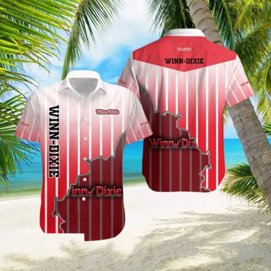 Discover Winn Dixie Brand Luxury Hawaiian Beach Shirt for Summer