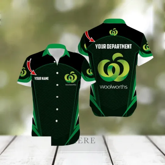 Discover WOOLWORTHS Custom Hawaiian Aloha Shirt for Men and Women