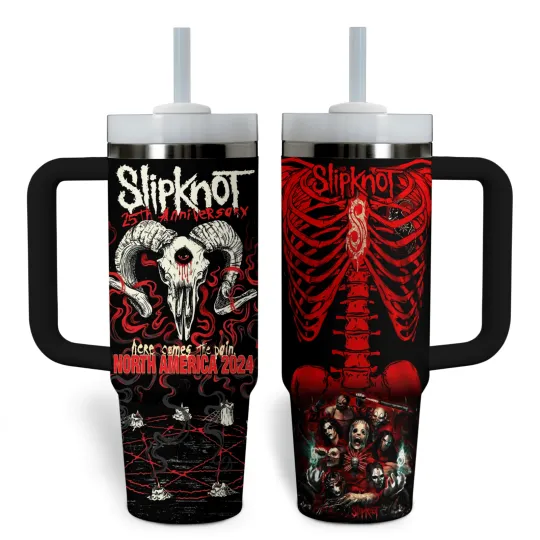 Discover Heavy Metal Music Tumbler With Handle – 20oz, 30oz & 40oz