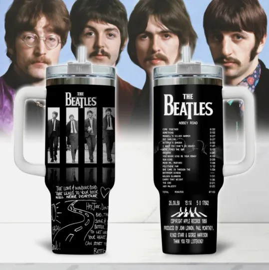Discover The Beatles Band Music Limited Edition Tumbler