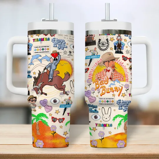 Discover Urban Latin Music Inspired Tumbler With Handle – 20oz 30oz 40oz