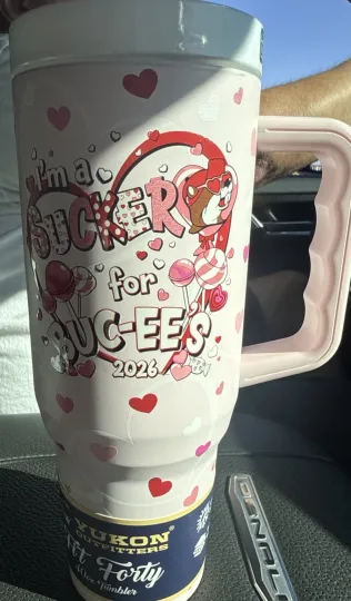 Discover 2026 NEW Buc-ee’s Valentine’s Day Tumbler 40oz With Handle & Topper