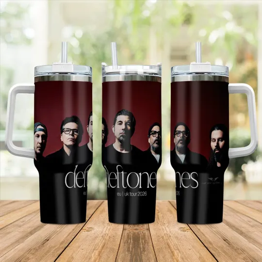 Discover New Deftone in Stuttgart 2026 Gift For Fans 40oz Tumbler  SO736