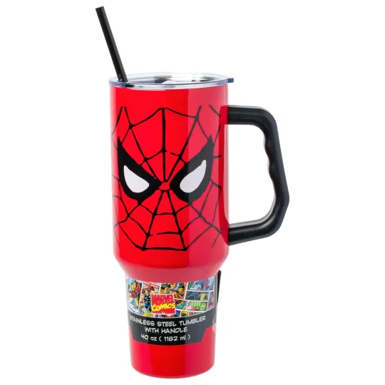 Spider Man 40oz Stainless Steel Tumbler Durable Insulated Drinking Cup