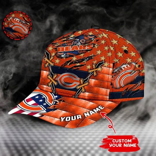 Chicago Bears Personalized Classic Cap