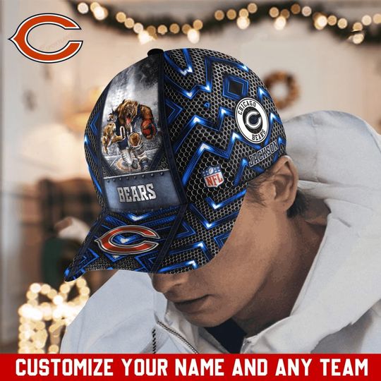 Chicago Bears Personalized Classic Cap