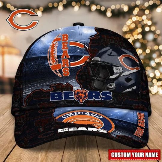 Chicago Bears Personalized Classic Cap