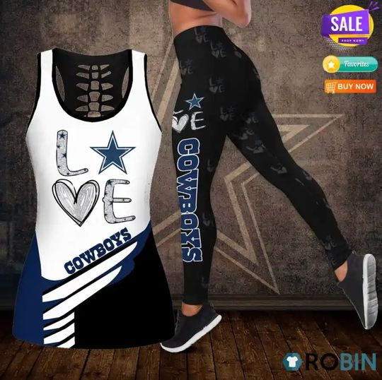 Discover Dallas Cowboys Leggings And Tank Top