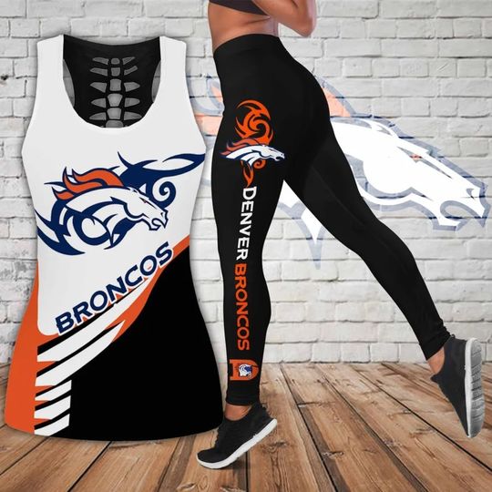 Denver Broncos Leggings/ Tank Top