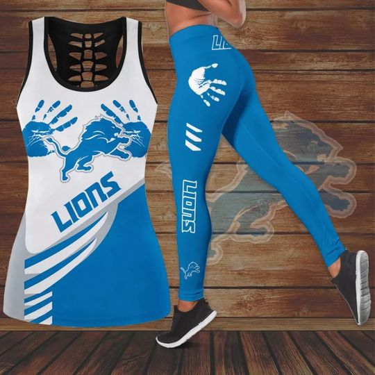 Discover Detroit Lions Leggings And Tank Top