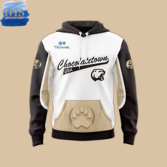 Discover Hershey Bears Chocolatetown 2025 Hoodie