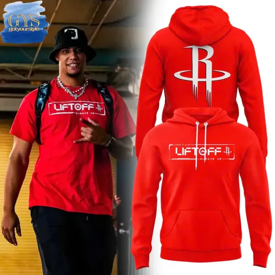Houston Rockets “LIFT OFF” 2025 Playoffs Limited Edition Hoodie