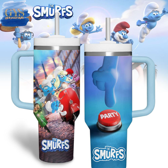 Discover Smuurfs 2025 Movie Limited Edition 40 Oz Cup