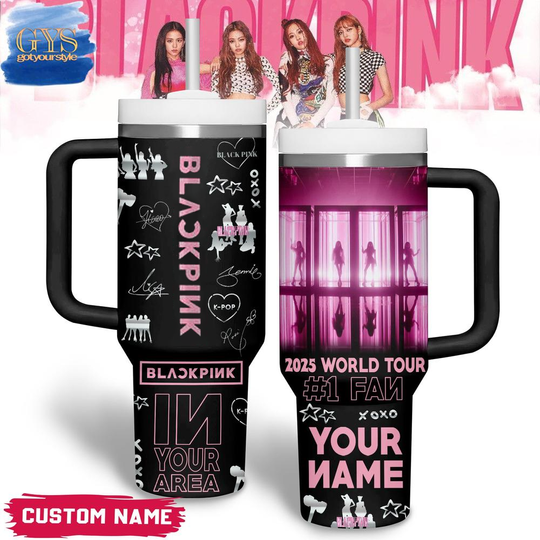 Discover Personalized Blackpink 2025 World Tour Limited Edition 40 Oz Cup