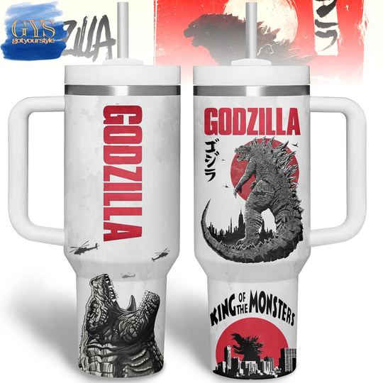 Discover god zilla King Of The Monsters 40 Oz Cup
