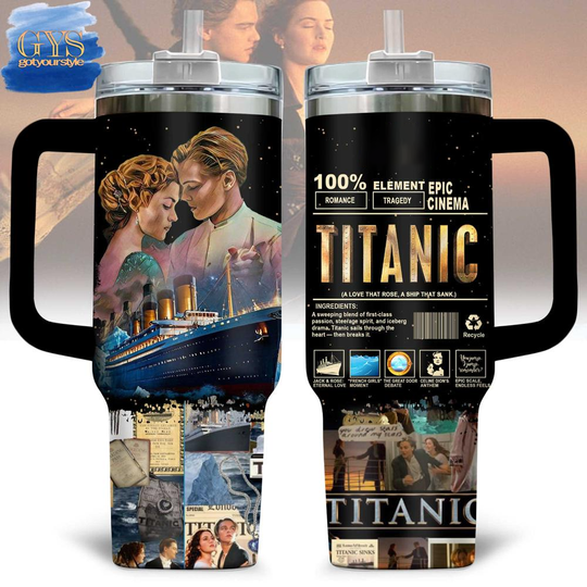 Discover Titanic A Love That Rose 40 Oz Tumbler Cup