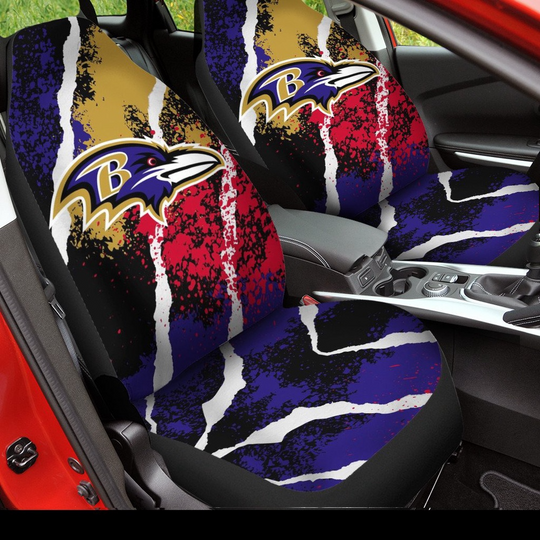 football Baltimore Ravens Car Seat Cover