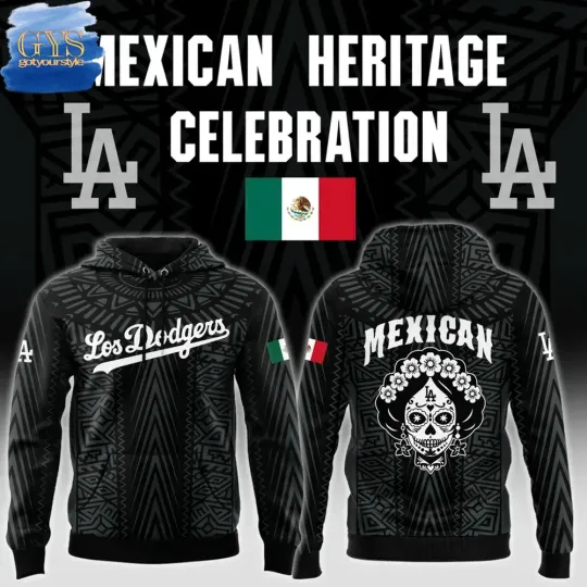 Discover Los Angeles Dodgers Mexican Heritage Limited Edition Hoodie