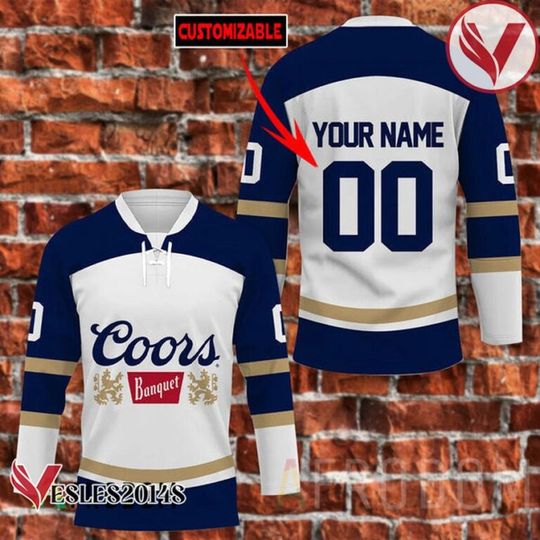 Personalized CCOORS Banquet Beer Hockey Jersey