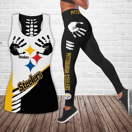 Pittsburgh Steeler Combo Tank Top Legging
