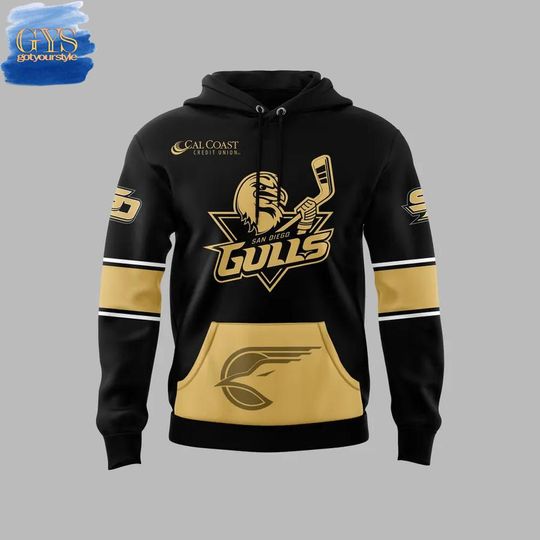 Discover San Diego Gulls Warm-Up 2025 Special Edition Hoodie
