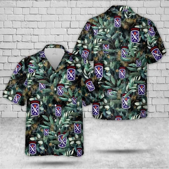 Discover Us Army Hawaiian Shirt US Army 95th Civil Affairs Brigade Hawaiian Shirt