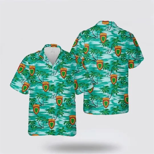 Discover US Army Hawaiian Division Hawaiian Shirt, Gift For Military Personnel