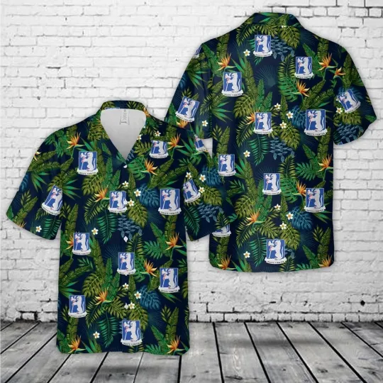 Discover Us Army Hawaiian Shirt US Army 77th Armor Regiment Hawaiian Shirt