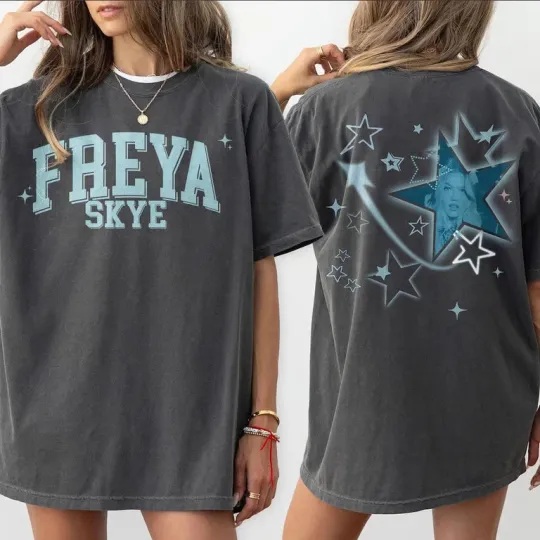 Discover 2-Sided Freya Skye Silent Treatment Shirts, Stars Align Tour 2026 Festival Tee,