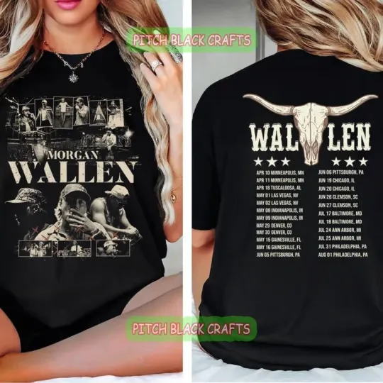 Discover 2 sided Wallen Western Tshirt, Still The Problem Tour 2026 Shirt, Fan Gift Idea,