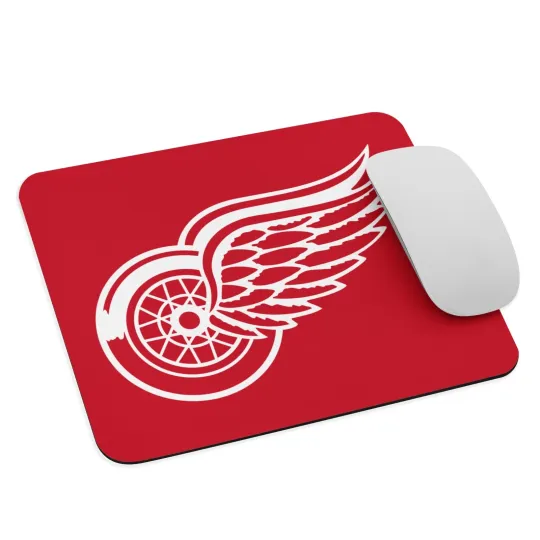 Discover Detroit Red Wings Hockey Mouse Pad  Accessories Gaming Gear