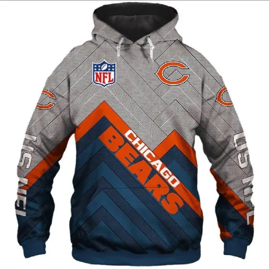 Discover football CHICAGO BEARS HOODIE , All Size