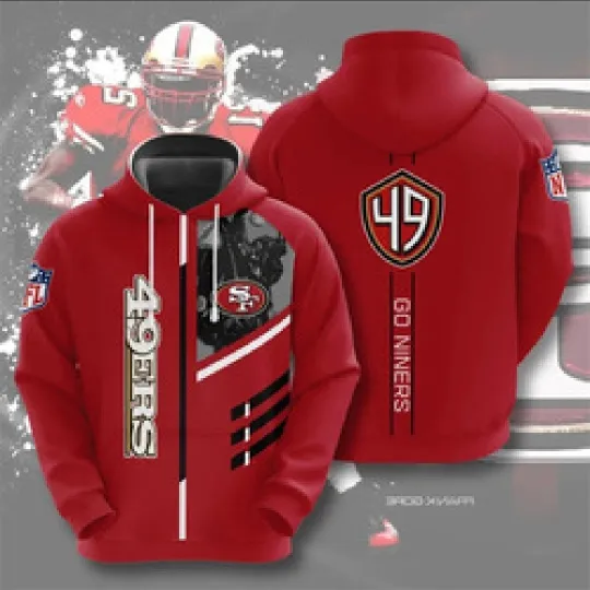 Discover football San Francisco Hoodie, All Size
