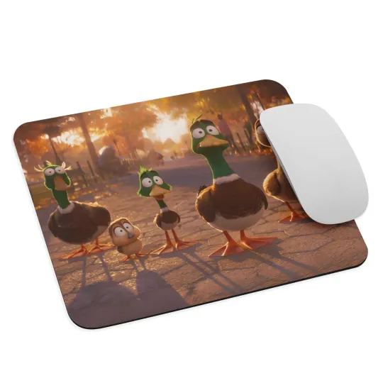 Discover Migration Movie Mouse Pad  Mack's Adventure Duck Story