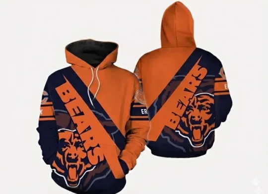 Discover Chicago Football Team Bearss Hoodie Unisex S-5XL
