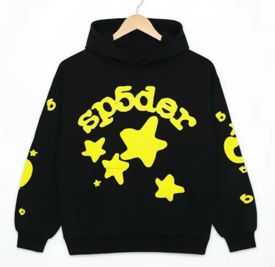 Discover Spider Worldwide Black Hoodie Design High Street Fashion Fleece Pullover