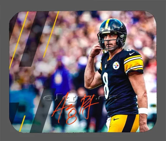 Discover Aaron Rodgers Pittsburgh Steeler Facsimile Autographed Mouse Pad Item#10271