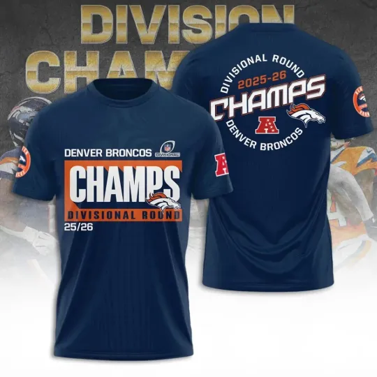 Discover Broncos 3D Apparel Shirt