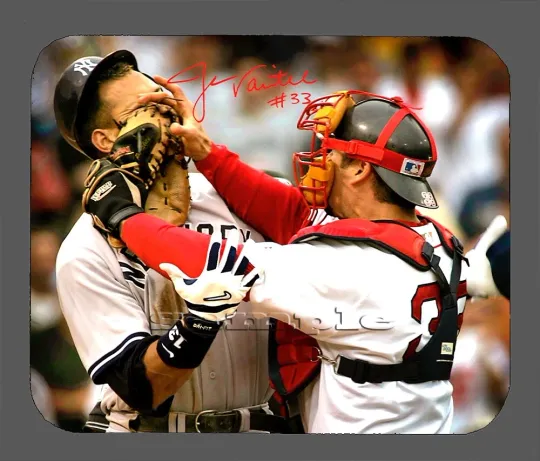 Jason Varitek Boston Red Sox Autographed Mouse Pad