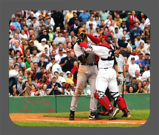 Jason Varitek Boston Red Sox Autographed Mouse Pad