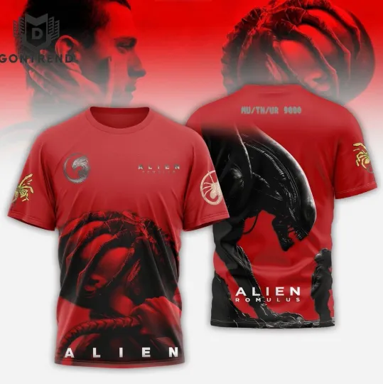Discover Alien Romulus MU – TH – UR 9000 3D T-Shirt
