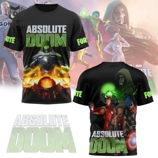 Discover Absolute Dooom Design 3D T-Shirt