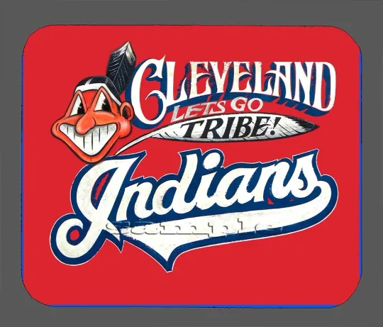 Cleveland Indians Vintage Logo Mouse Pad