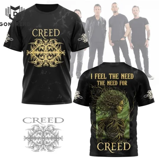 Discover I Feel The Need The Need For Cred 3D T-Shirt