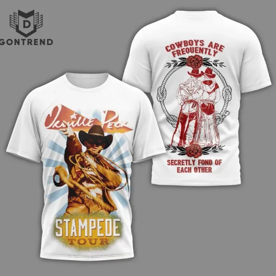 Discover Stampede Tour – Orville Peck Design 3D T-Shirt