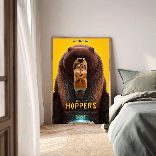 Discover hoppers 2026 movie poster film wall art print collectible poster