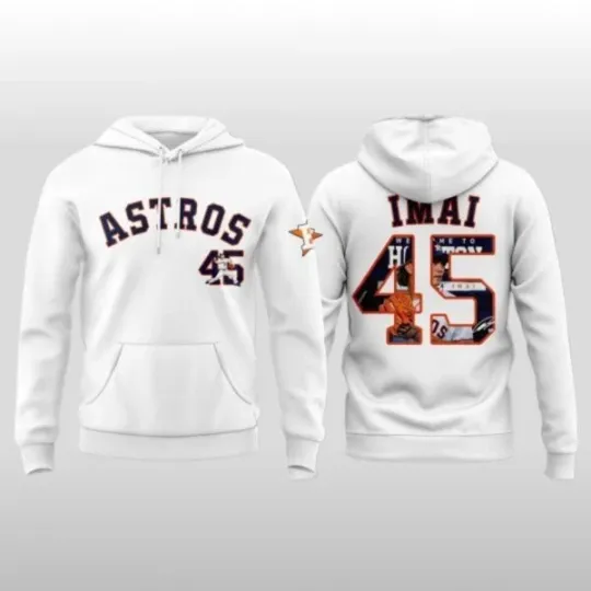 Discover Astros Tatsuya Imai 45 Hoodie