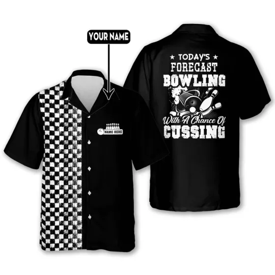 Discover Today8217s Forecast Bowling Bowling Shirt Custom Bowling Shirt Custom Team Bowli