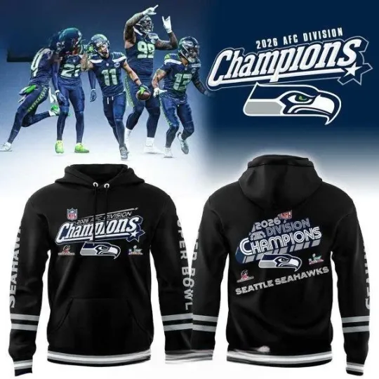 Discover Billsss 2026 A.F.C Division Champions Hoodie